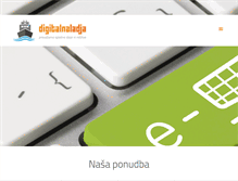 Tablet Screenshot of digitalnaladja.si